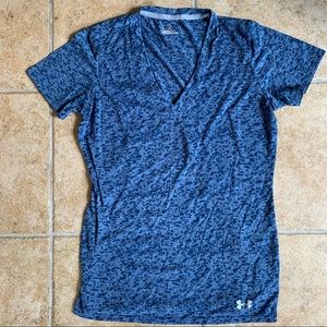 Under Armour V-Neck Shirt - Blue